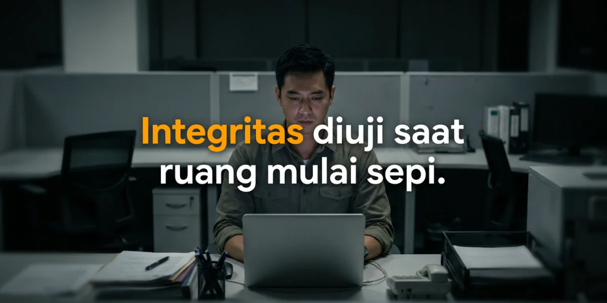 Ujian Karakter di Sudut Kantor yang Sepi