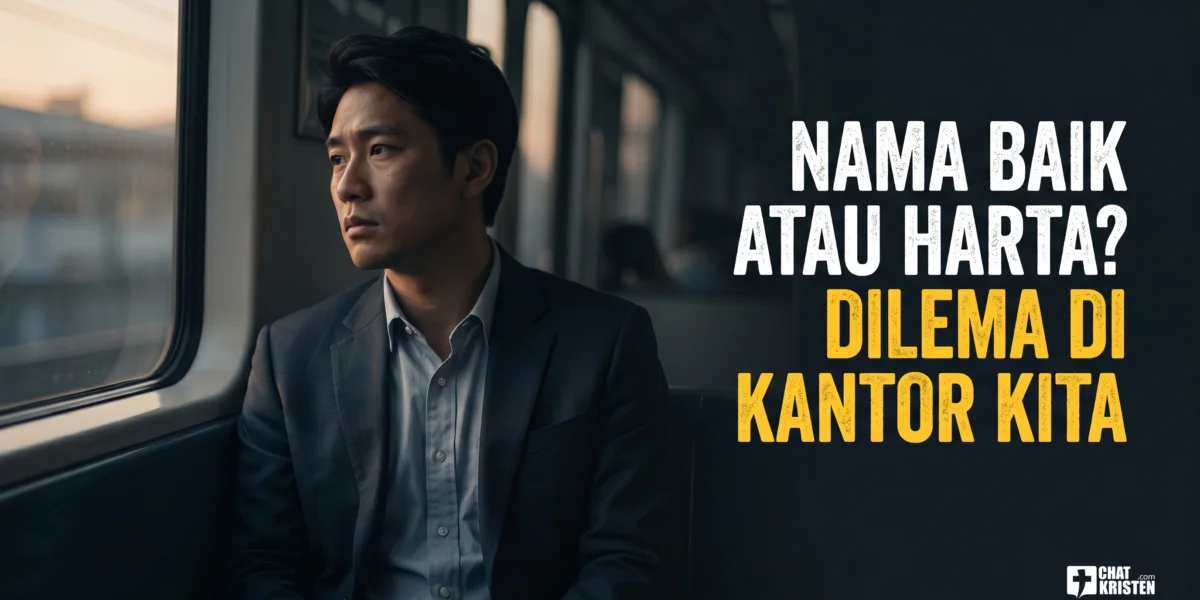 Nama Baik Lebih Berharga Saat Tertekan