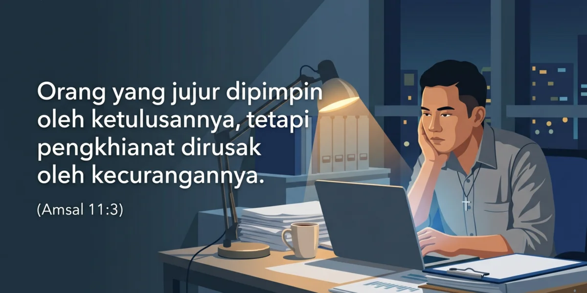 Integritas Saat Terjepit Target dan Ekspektasi